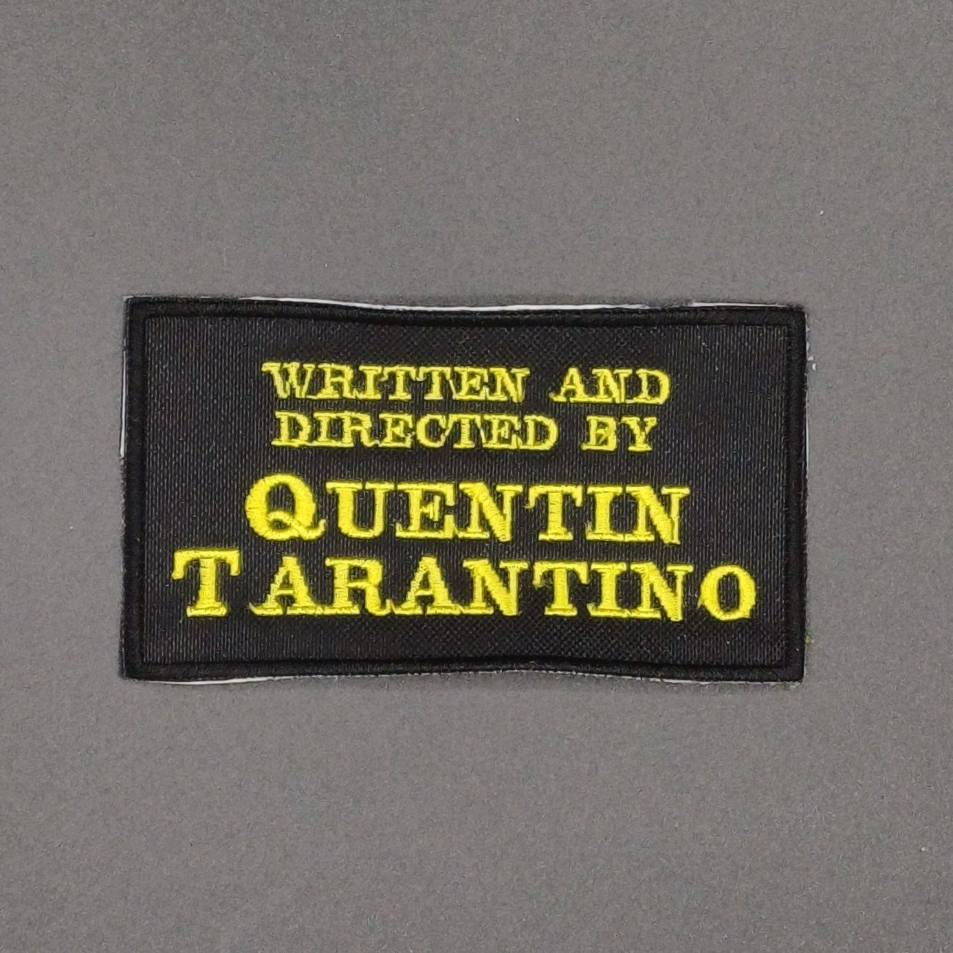 Patch "Written and directed by quentin tarantino"