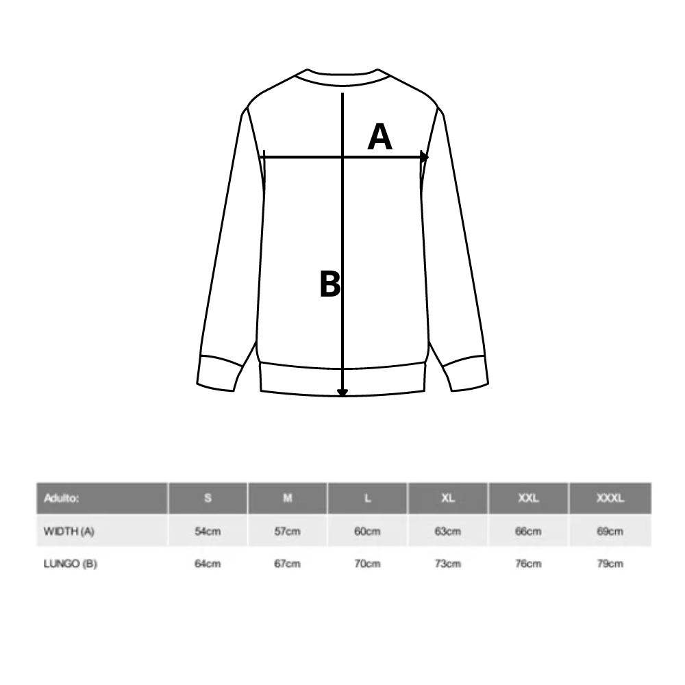 Felpa girocollo sto c***o!