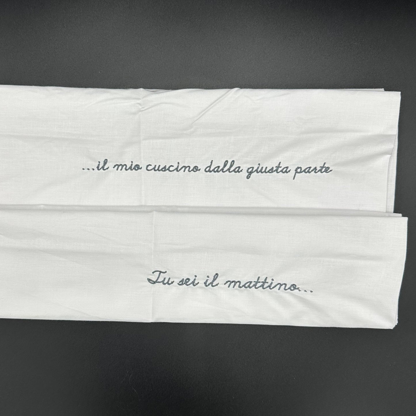 Coppia Federe Ricamate