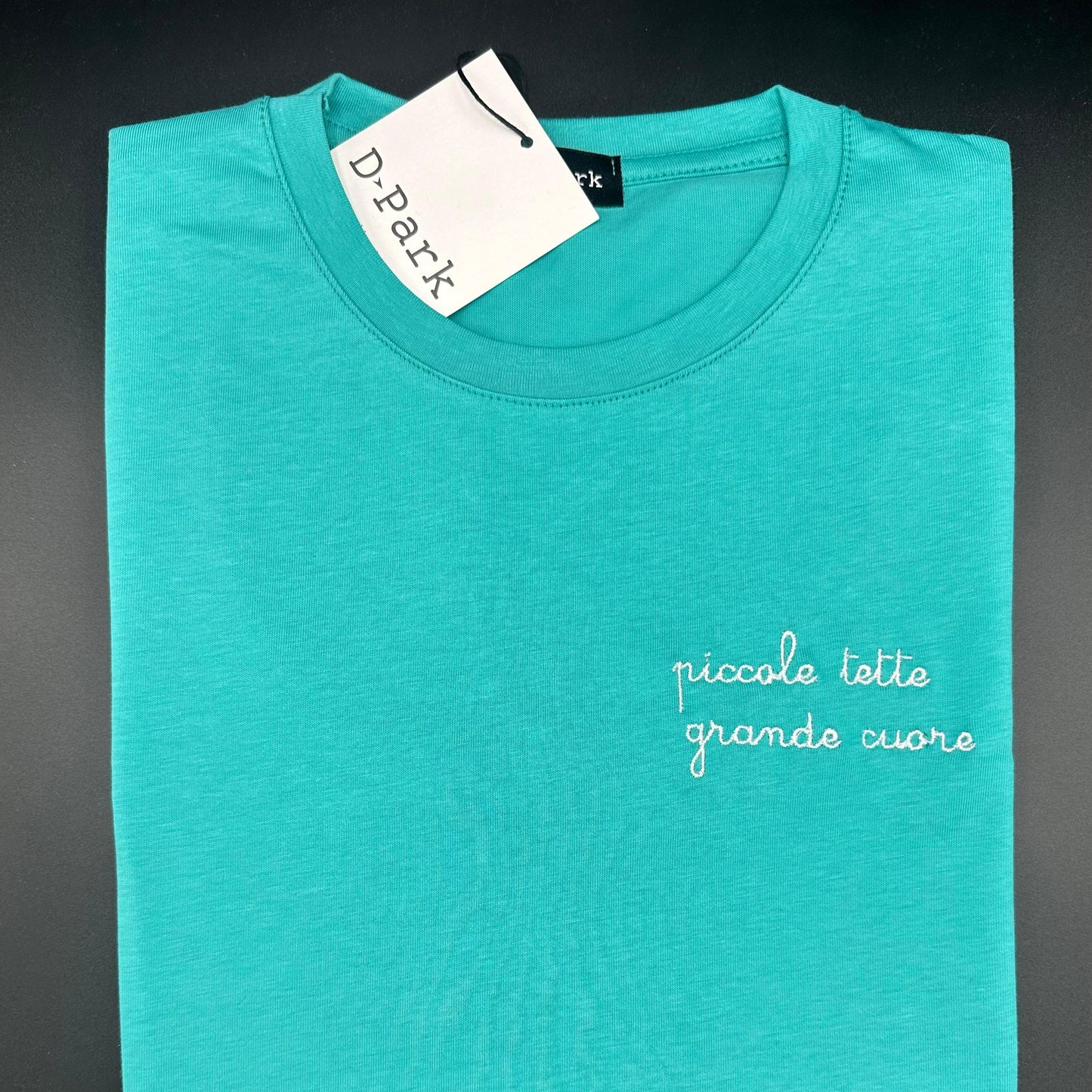 T-shirt mezza manica Donna "Piccole Tette Grande Cuore"