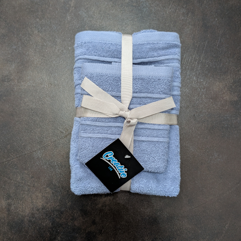 Set Asciugamani "Faccia e Culo" in Cotone 100% – Coppia Viso e Ospite Ricamata