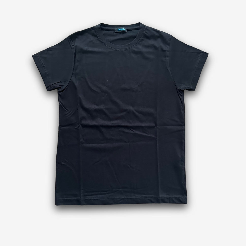 T-shirt Donna "non so se arrivo a natale" – Ricamo centrale