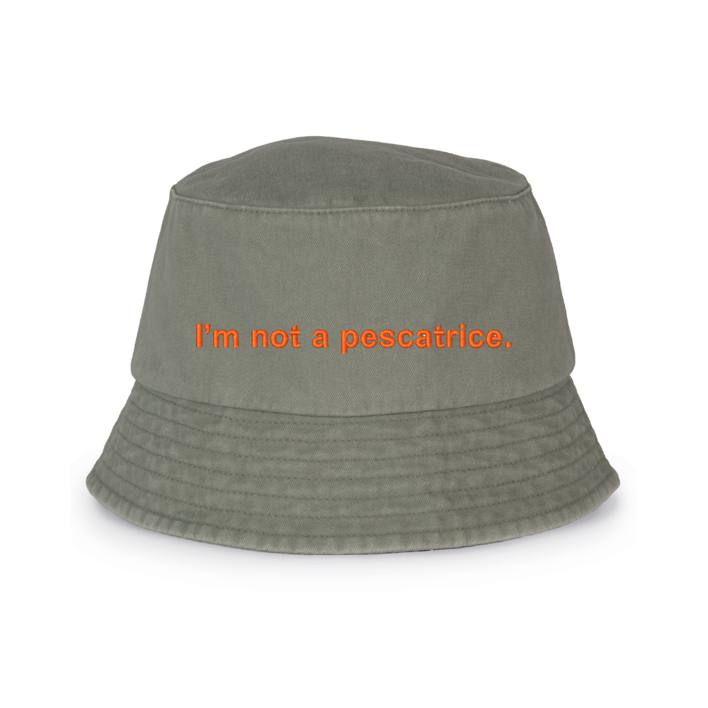 Cappello Pescatore Vintage" i'm not a pescatrice "