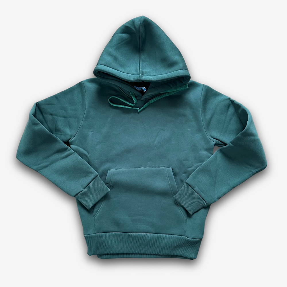 Felpa Donna con Cappuccio "la mattina non parlatemi" – Ricamo centrale