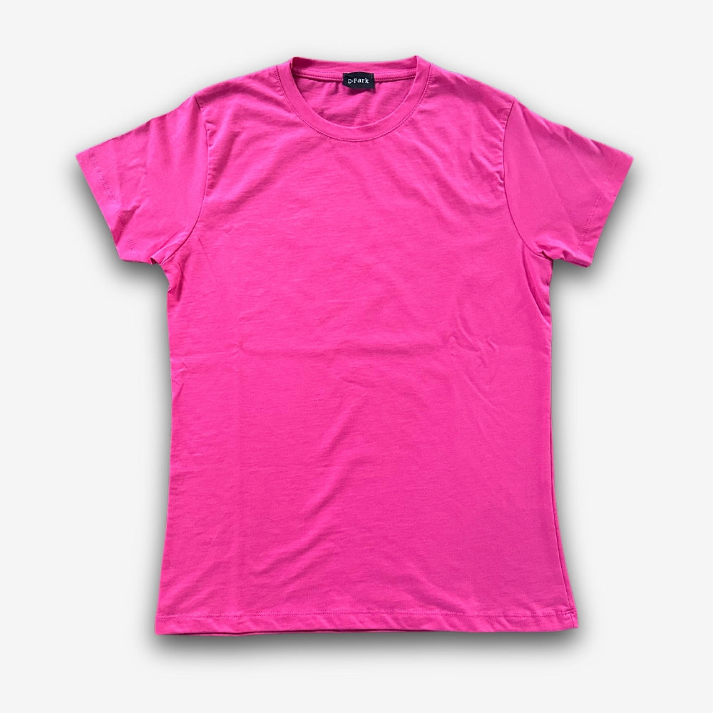 T-shirt Donna Personalizzata con Ricamo Centrale o Lato Cuore