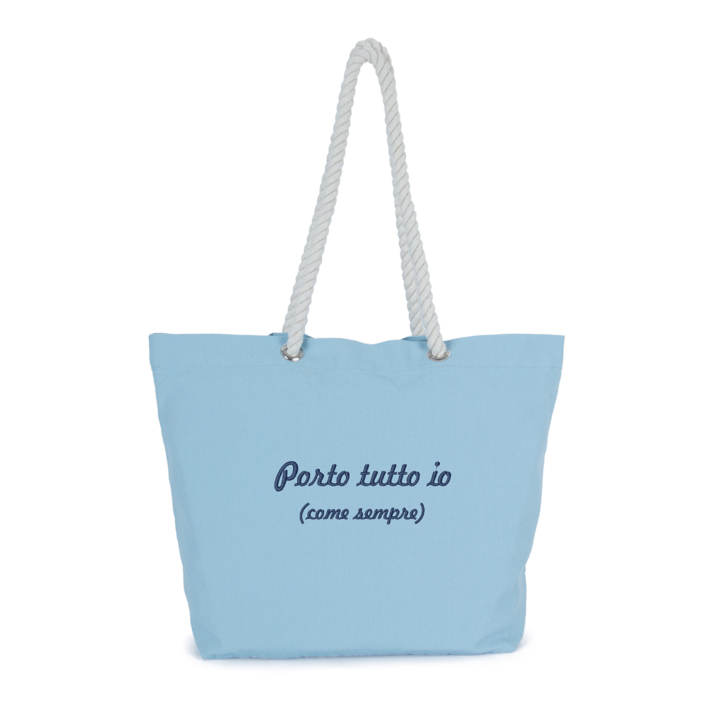 Borsa Ricamata "porto tutto io"