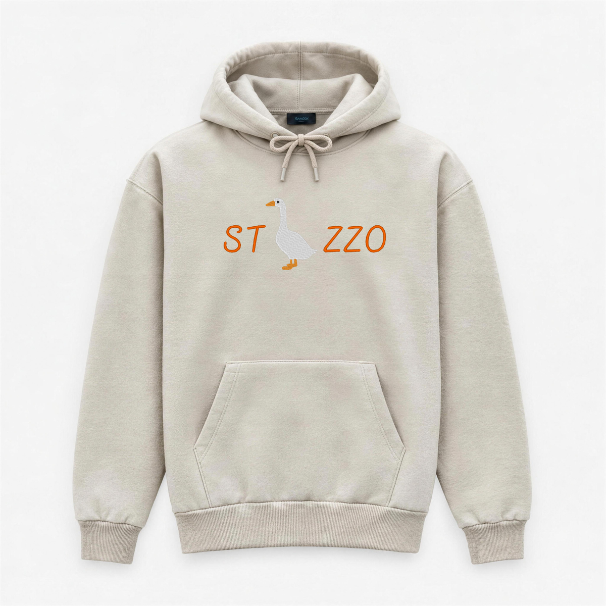 Hoodie with embroidery This ass!