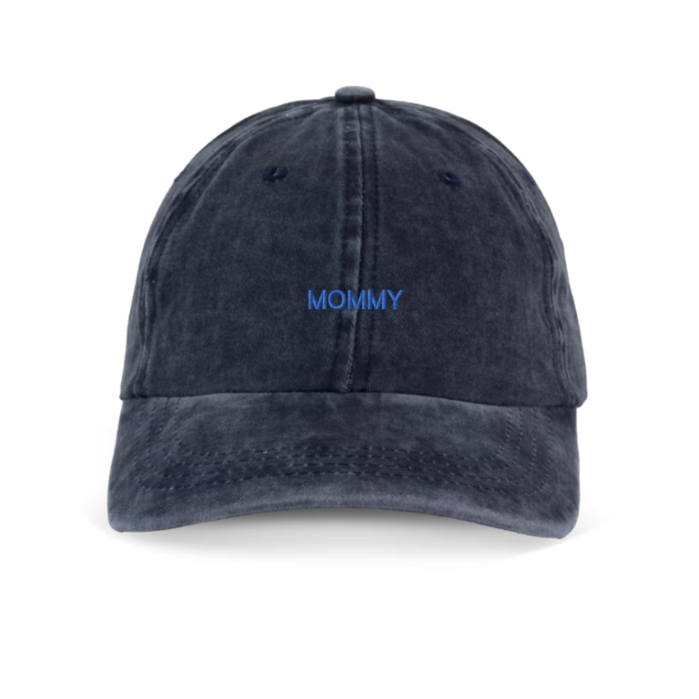 Cappellino Vintage " MOMMY" Ricamato