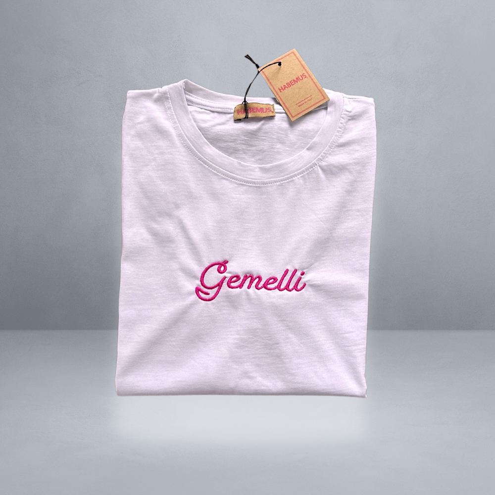 T-shirt Bianca Donna segno zodiacale