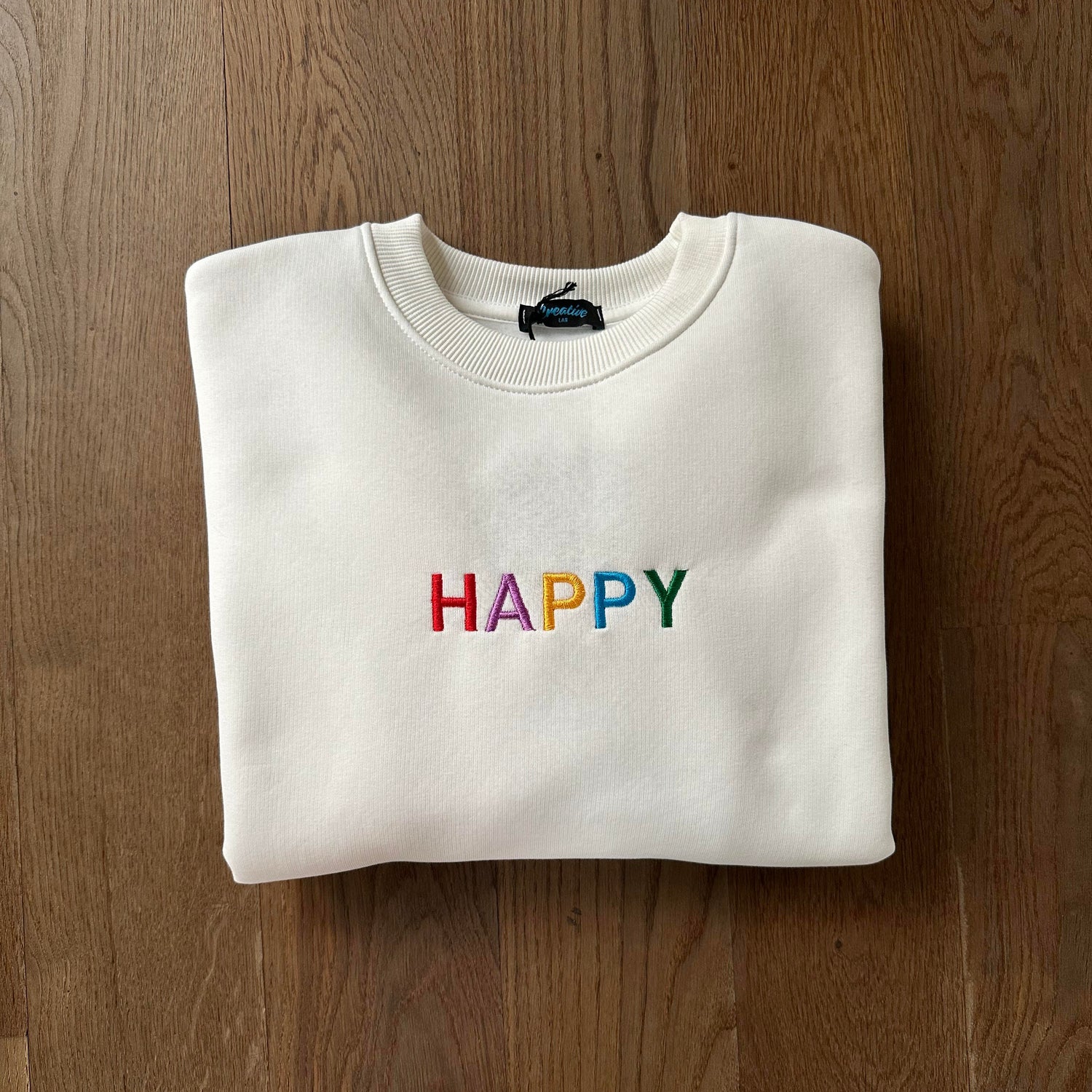 Felpa donna happy
