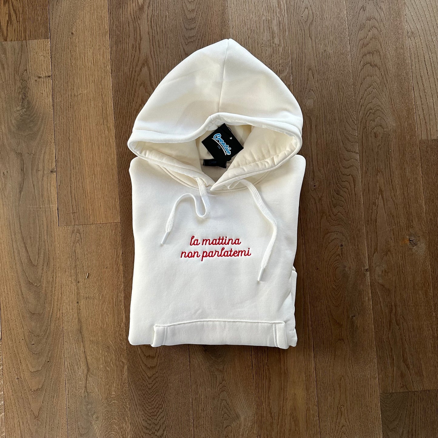 Felpa donna la mattina non parlatemi