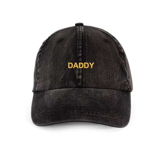 Cappellino Vintage " DADDY" Ricamato