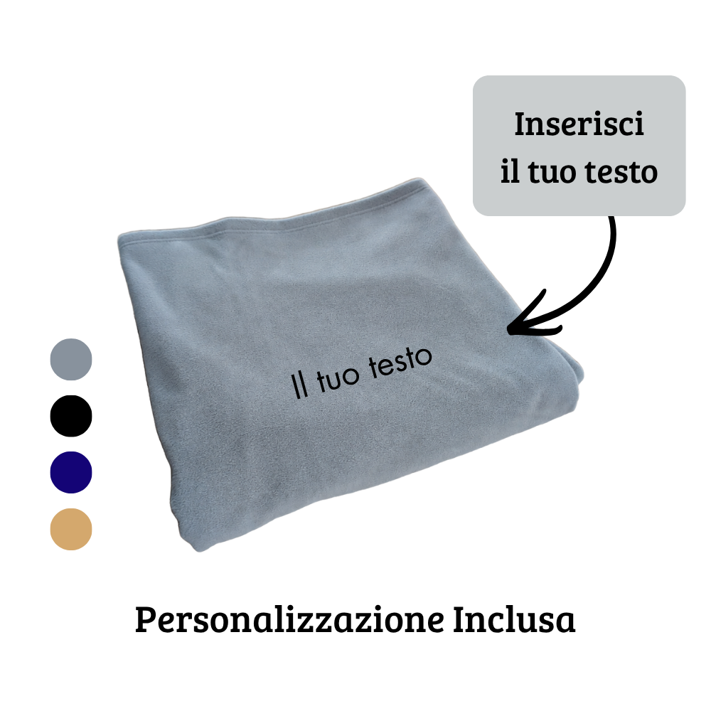 Plaid in pile Personalizzato