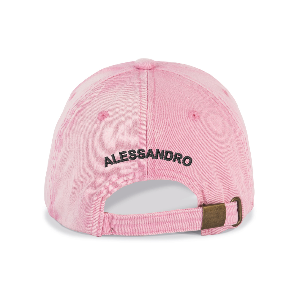 Cappellino personalizzato — MAMMA EST. con nomi ricamati