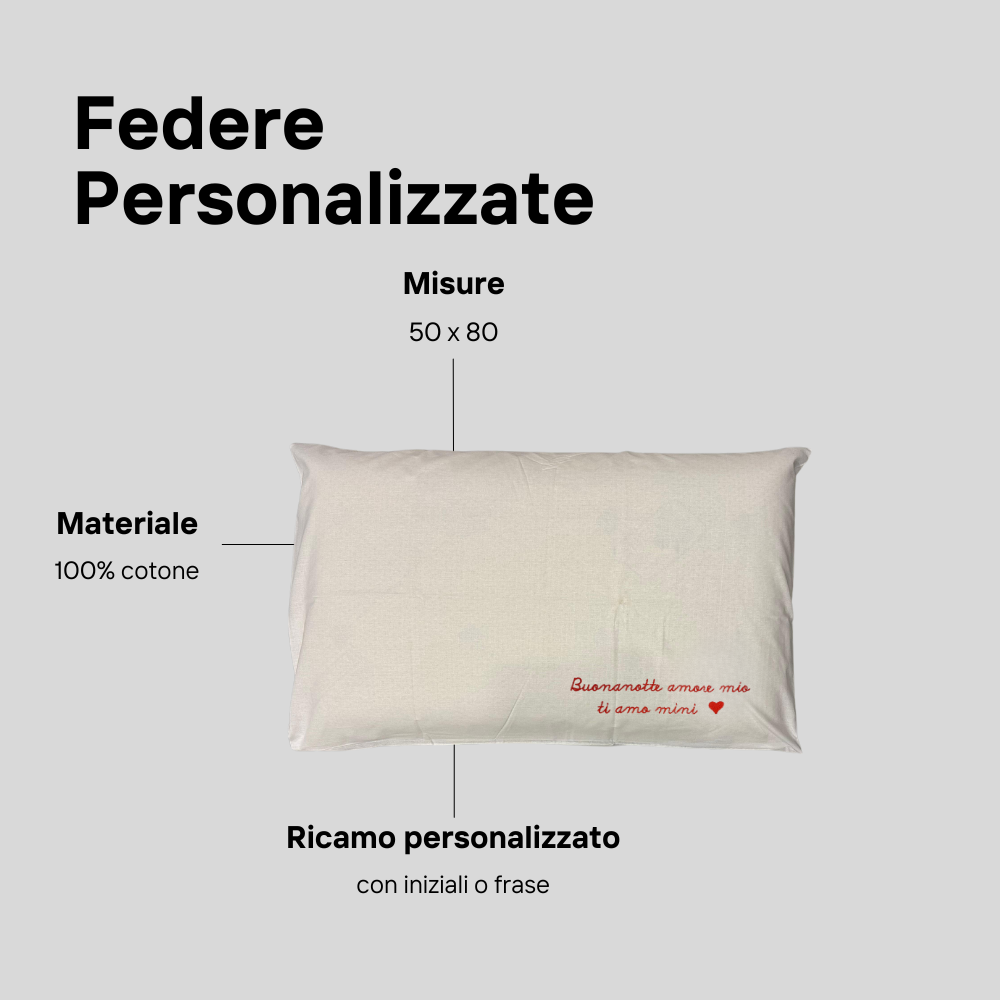 Pair of Embroidered Pillowcases