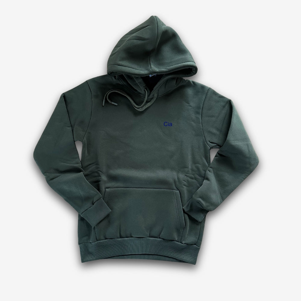 Felpa Uomo con Cappuccio Personalizzata – Ricamo Centrale o Lato Cuore