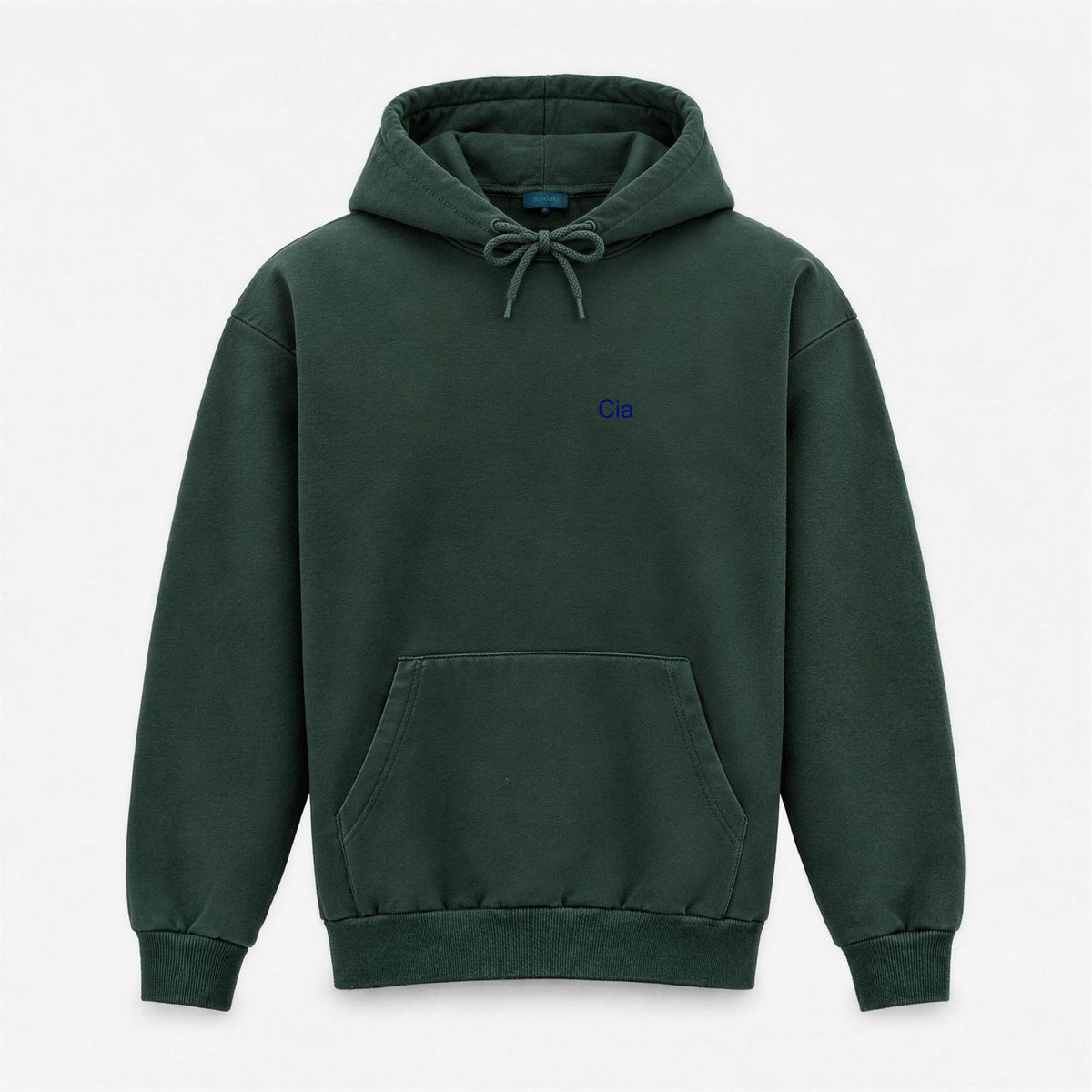 Men's Custom Hoodie – Central or Side Heart Embroidery