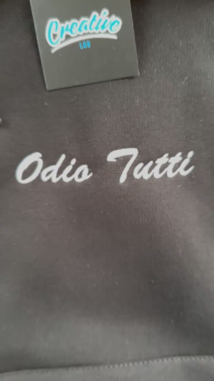 Felpa donna ricamata