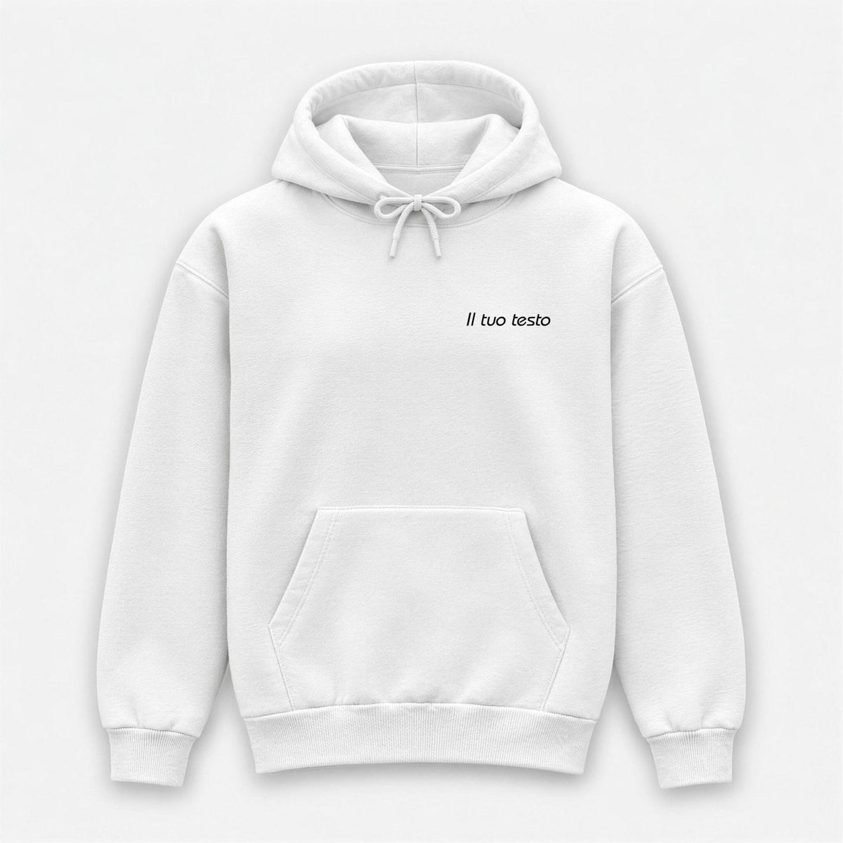 Women's Personalized Hoodie – Central or Side Heart Embroidery