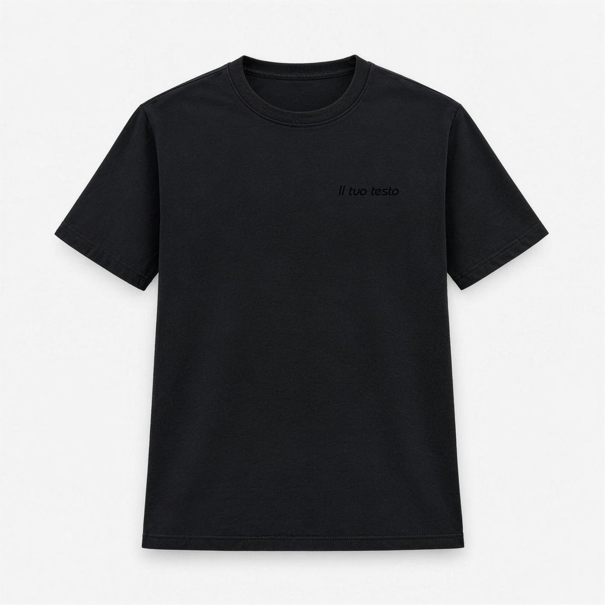 T-shirt Donna Personalizzata con Ricamo Centrale o Lato Cuore