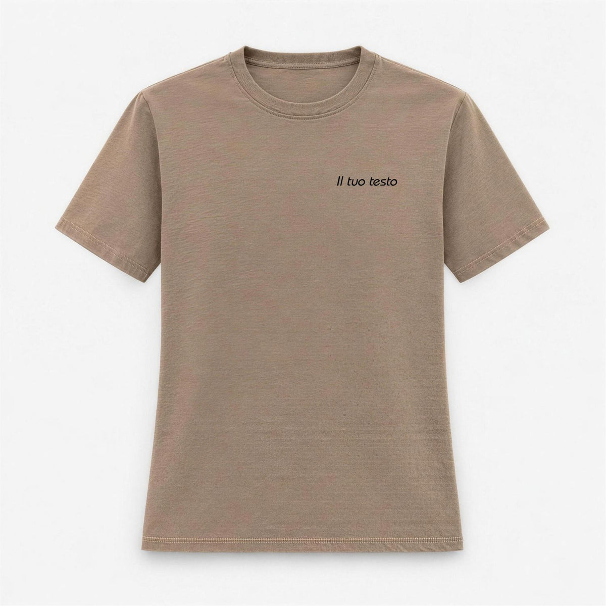 T-shirt Donna Personalizzata con Ricamo Centrale o Lato Cuore