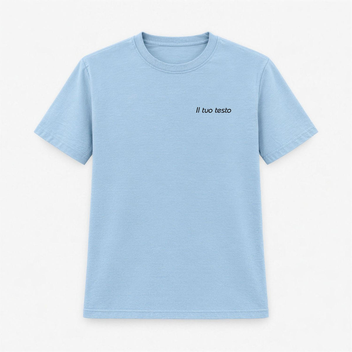 T-shirt Donna Personalizzata con Ricamo Centrale o Lato Cuore